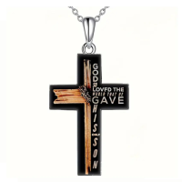 3553 Mens Necklace Men's cross Necklace