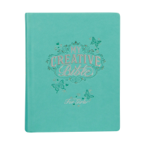 ESV Turquoise Faux Leather Hardcover My Creative Bible For Girls
