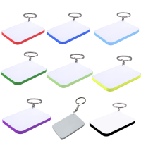 Polymer Rectangle Keyring