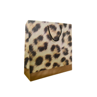 3614 Leopard Print Bag Large Leopard Print Gift Bag