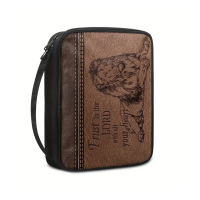 Brown Bible Cover - Trust in the Lord