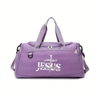 Purple Travel Bag – Jesus