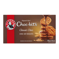 4661 Choc Biscuits 200g Bakers Oat Biscuits - Classic Choc