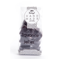 4684 100g Liquorice Jelly Squares 100g Jelly Squares - Liquorice