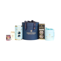 4728 Celebration Hamper Blue Wedgewood Celebration Hamper - Navy Blue