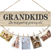 4759 Grandkids Wall Hanging Display - Grandkids