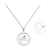 Silver Faith Necklace - Mustard Seed