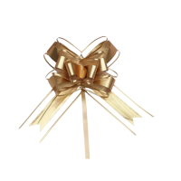 4771 gold bow Gift Wrapping Bow - Gold