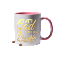 white coffee mug