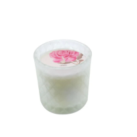4808 200g Rose Scented Candle 200g Rose Scented Candle - 8x9cm