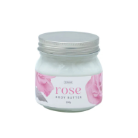 200g Rose Body Butter - Glass Jar