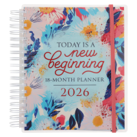 4854 New 2026 Diary - 18 Month Planner - New Beginnings