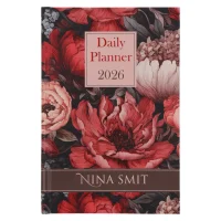 Nina Smit Daily Planner 2026 – Inspirational Hardcover Diary