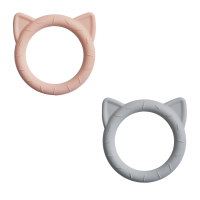 77 cat Mushie Ring Grip Teether – Cat