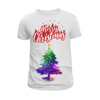 Christmas T-Shirt - Colorful Christmas Tree