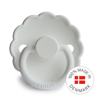 95 Bright White FRIGG Daisy Pacifier - Bright White