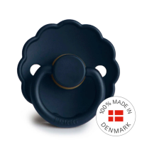 96 Dark Navy FRIGG Daisy Latex Pacifier - Dark Navy