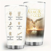 Stainless Steel Tumbler - Armor of God