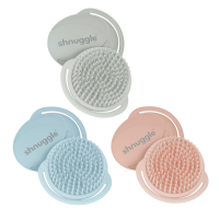 Baby brush mockup Shnuggle Baby Hairbrush