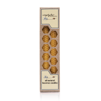 Long Beeswax Candles - 2 Pack